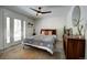 Charming bedroom with private access to backyard at 4969 S Indian Trl, Evergreen, CO 80439