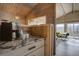 Cozy kitchenette with granite countertop and coffee maker at 4969 S Indian Trl, Evergreen, CO 80439