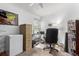Functional home office space with a desk, filing cabinet, and storage, perfect for productivity at 4855 Edison Ave # 112, Boulder, CO 80301