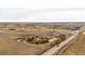 Aerial view of property near highway and residential area at 1941 W 160Th Ave, Broomfield, CO 80023