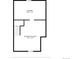 Floor plan featuring a recreation room, storage, and dimensions at 14735 W Ellsworth Ave, Golden, CO 80401
