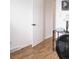 A home office featuring vinyl floors and a lamp and shelf at 357 Saturn Pl, Lone Tree, CO 80124