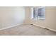 Simple bedroom with neutral wall and carpet at 9637 Browns Peak Cir, Littleton, CO 80125