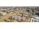 Aerial view showcasing community green spaces and a golf course at 3184 S Heather Gardens Way # 406, Aurora, CO 80014