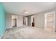 Large main bedroom with neutral carpet and lots of room for relaxing at 2856 Penstemon Way, Castle Rock, CO 80109
