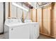 Laundry room featuring new washer and dryer at 9753 Gatesbury Cir, Highlands Ranch, CO 80126