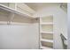 Organized closet with shelving and hanging racks, offering ample storage space at 1211 W 112Th Ave # B, Denver, CO 80234