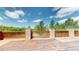 A view from the wooden deck with a wooden and brick railing at 7641 Kelty Trl, Franktown, CO 80116