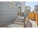 Private backyard with a deck and wooden fence at 21021 E 63Rd Dr, Aurora, CO 80019