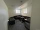 Basement with an area rug, recessed lighting, and comfortable, oversized brown sectional seating at 4824 S Eaton Park Way, Aurora, CO 80016