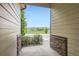 View from front entrance showing neighborhood street, mountains, and lush landscape at 3572 Lissa Dr, Berthoud, CO 80513