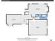 Detailed floor plan showcasing the layout of the main level, including living room, kitchen, and garage at 5543 S Kenton Ct, Englewood, CO 80111