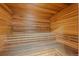 Inviting wooden sauna with tiered seating for a relaxing and therapeutic experience at 955 Eudora St # 203E, Denver, CO 80220