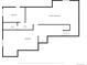 Floorplan of a basement including a bedroom, bathroom, recreation room and staircase at 11499 County Road 40 1/2 Rd, Platteville, CO 80651
