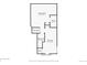 Upstairs floorplan showing bedrooms, bathrooms, closets, and the layout of the upper level at 5369 Creek Way, Parker, CO 80134