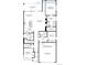 Detailed floor plan showcasing an open concept living space, primary suite, and covered patio at 6353 Verve Ln, Parker, CO 80134