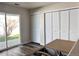 Efficient kitchen layout with modern sink and view of backyard. Adjacent sliding door offers easy access to outdoor area at 5566 Flanders St, Denver, CO 80249