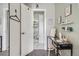 Hallway view of a bathroom, with modern accents, and vanity area at 2740 W 86Th Ave # 190, Westminster, CO 80031