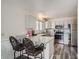 Eat-in kitchen features sleek countertops and stainless steel appliances at 2740 W 86Th Ave # 190, Westminster, CO 80031