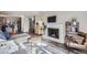 Cozy living room featuring modern finishes and hardwood floors at 2740 W 86Th Ave # 190, Westminster, CO 80031