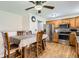 Traditional kitchen with stainless steel appliances and wood cabinetry at 4533 S Devinney St, Morrison, CO 80465