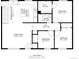 Detailed floor plan showcasing the layout of rooms and dimensions of the home at 13388 Alcott Cir, Broomfield, CO 80020