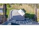 Top-down view of a spacious deck, showcasing its layout and potential for outdoor enjoyment at 5977 S Rock Creek Dr, Castle Rock, CO 80109