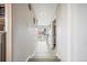 Hallway leading to the backyard, showcasing neutral colors and great natural light at 4510 W 4Th Ave, Denver, CO 80219