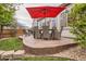 Outdoor patio area with a dining table and chairs, perfect for entertaining at 9724 Crowsley Ct, Parker, CO 80134