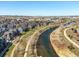 Riverside townhome community with scenic views, pedestrian paths and modern urban living at 5004 S Platte River Pkwy, Littleton, CO 80123