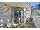 Outdoor balcony with sliding glass door providing great natural light at 12655 E Pacific Cir # C, Aurora, CO 80014