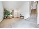 Spacious foyer with staircase and views into living room at 20738 E Grand Pl, Aurora, CO 80015
