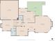 A detailed floor plan of the lower level showcases the layout with measurements and room names at 5530 Racquet Ln, Boulder, CO 80303