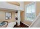 Bedroom features a lofted bed with storage and a custom teepee at 8171 E 33Rd Ave, Denver, CO 80238