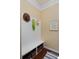 Mudroom includes a storage bench with baskets and hat hooks at 8171 E 33Rd Ave, Denver, CO 80238