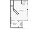 Basement floor plan featuring a Gathering room, bathroom, laundry room, and stairs at 10609 Abilene St, Commerce City, CO 80022