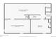 Detailed basement floor plan showcasing layout of rooms, dimensions, and key features of the home at 3298 S Krameria St, Denver, CO 80222