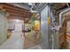 This basement has exposed ducts, a concrete floor, and is ready to be customized for your needs at 5951 Rain Dance Trl, Littleton, CO 80125