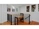 Hallway features a table with decanters and a view of outside at 3237 N Josephine St, Denver, CO 80205