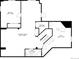 Detailed floor plan showcasing the layout of the basement, including room dimensions and layout at 24022 E Jamison Dr, Aurora, CO 80016