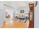 Elegant living room with hardwood floors, archway, and view into dining room at 24022 E Jamison Dr, Aurora, CO 80016