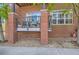 Brick patio provides private space for outdoor seating and relaxation, enhancing curb appeal at 5401 S Park Terrace Ave # 109A, Greenwood Village, CO 80111