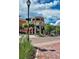 Charming street view with brick sidewalks, decorative lampposts, and nearby restaurants at 6726 S Franklin St, Centennial, CO 80122