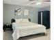 Comfortable bedroom with neutral decor, soft lighting, and ample closet space at 2118 S Mobile Way, Aurora, CO 80013