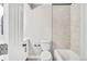 Clean bathroom with white toilet and bathtub at 2707 Valmont Rd # 106B, Boulder, CO 80304
