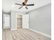 Spacious bedroom with large closet and access to hall at 2707 Valmont Rd # 106B, Boulder, CO 80304
