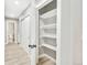 Hallway with linen closet and additional storage at 2707 Valmont Rd # 106B, Boulder, CO 80304