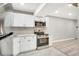 Updated kitchen, white cabinets, stainless steel appliances at 2707 Valmont Rd # 106B, Boulder, CO 80304
