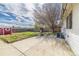 Backyard with patio set, shed and garden at 3310 W 95Th Ave, Westminster, CO 80031
