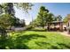 Enjoy outdoor living in this spacious backyard with a gazebo, perfect for relaxation and gatherings at 5215 S Washington St, Littleton, CO 80121